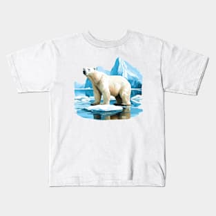 Arctic Polar Bear Kids T-Shirt